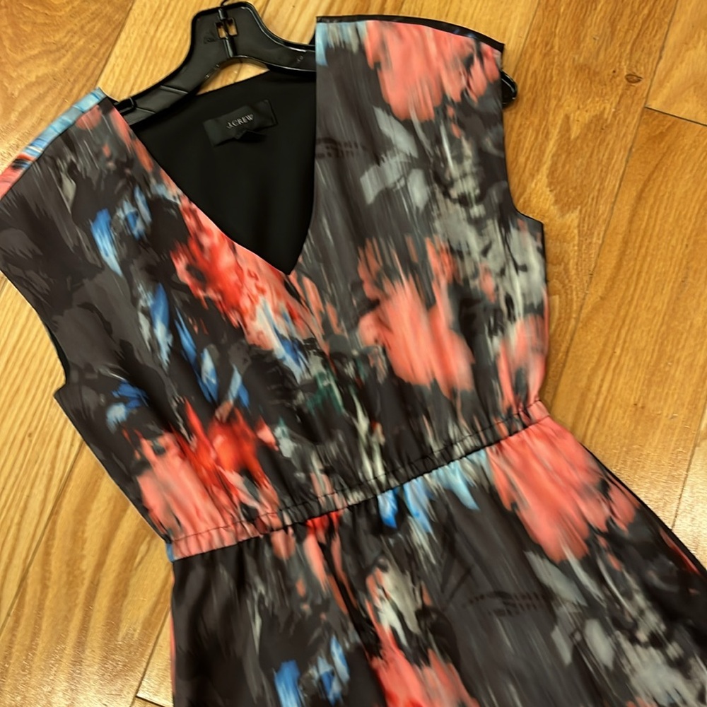 J. Crew abstract floral sheath - Picture 2 of 7